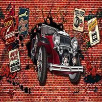 Thumbnail for Papier Peint Vieille Voiture Américaine | Le Petit Intissé