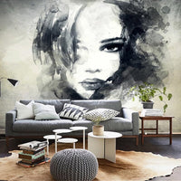 Thumbnail for Papier Peint Ado Noir et Blanc | Le Petit Intissé