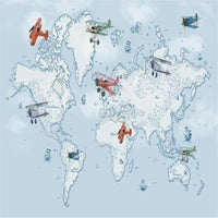 Thumbnail for Papier Peint Carte du Monde Pas Cher | Le Petit Intissé