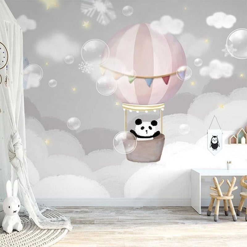 Papier Peint Chambre Bébé Nuage | Le Petit Intissé