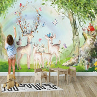 Thumbnail for Papier Peint Paysage Animaux | Le Petit Intissé