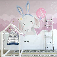 Thumbnail for Papier Peint Eléphant Blanc | Le Petit Intissé