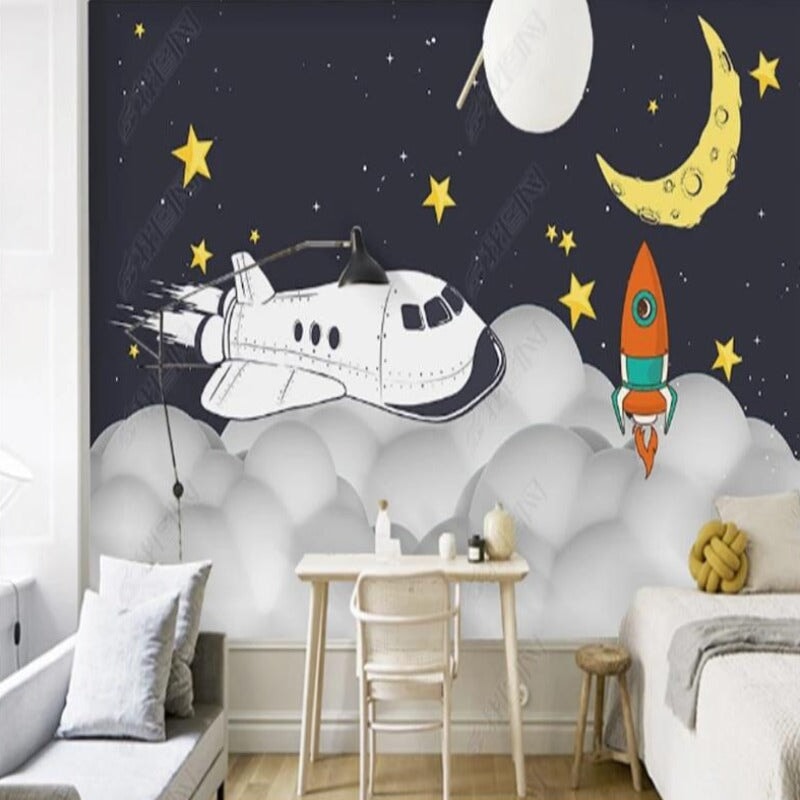 Papier Peint Espace 4 Murs | Le Petit Intissé