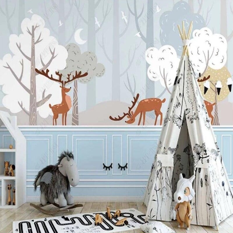 Papier Peint Garçon Bébé | Le Petit Intissé