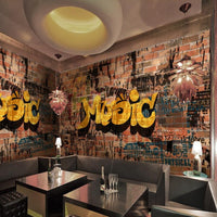 Thumbnail for Papier Peint Musique <br/> Effet Brique Tendance