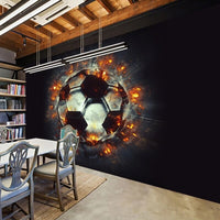 Thumbnail for Papier Peint Ballon Foot | Le Petit Intissé