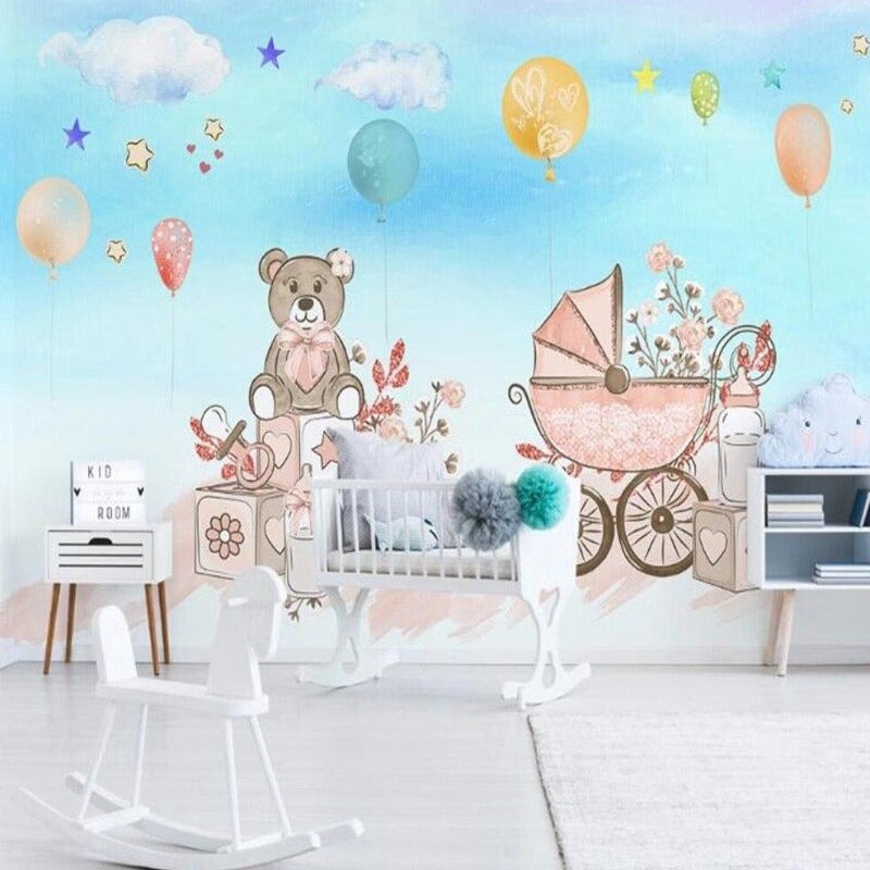 Papier Peint Nounours | Le Petit Intissé