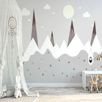 Thumbnail for Papier Peint Scandinave Chambre Bébé | Le Petit Intissé