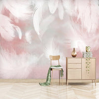 Thumbnail for Papier Peint Plume Rose | Le Petit Intissé
