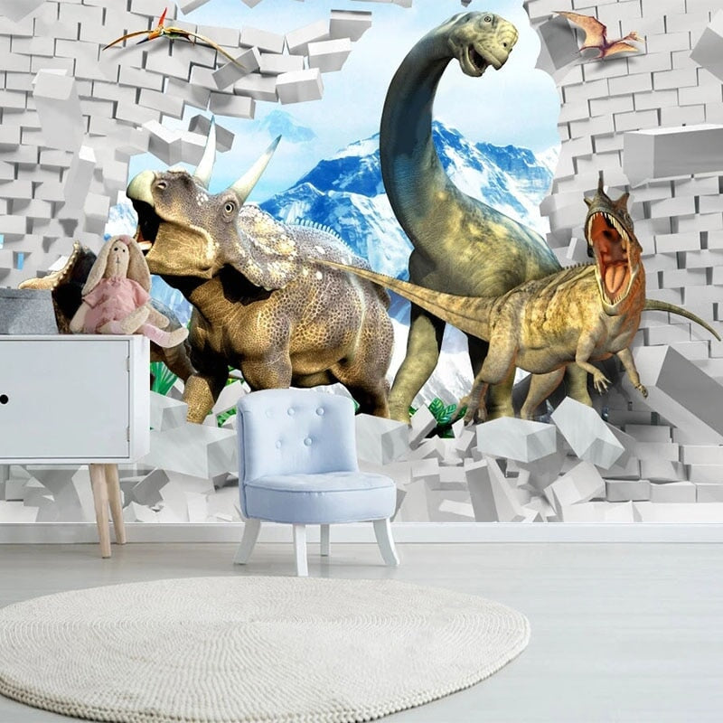 Tapisserie Panoramique Dinosaure | Le Petit Intissé