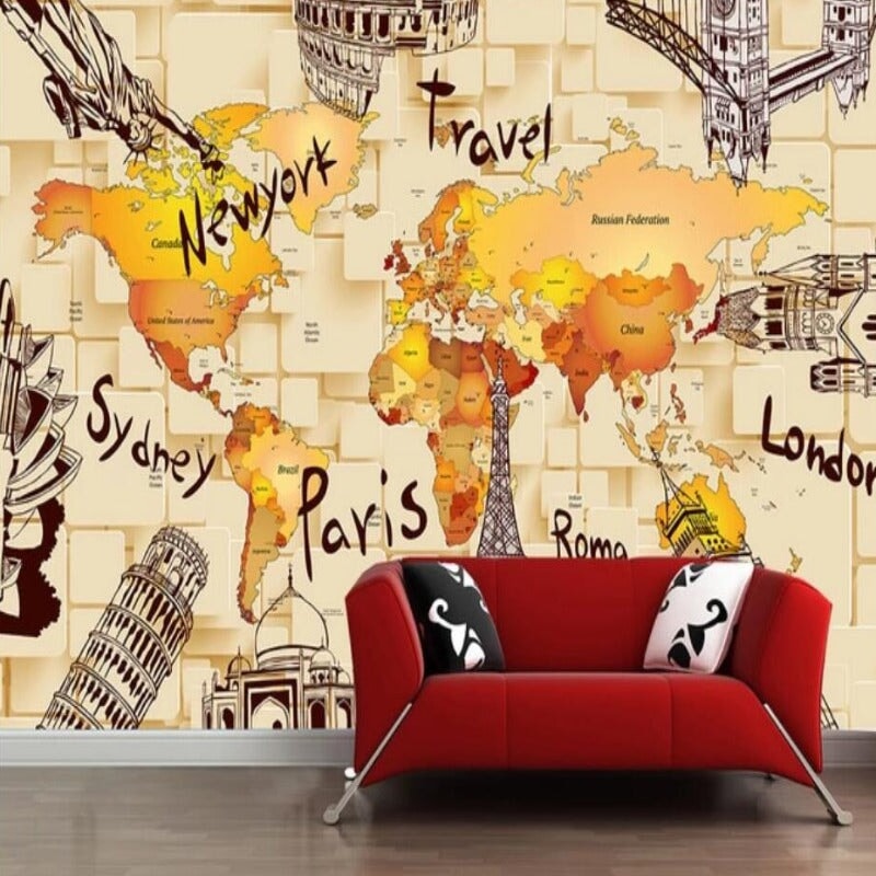 Papier Peint Voyage <br/> Travel