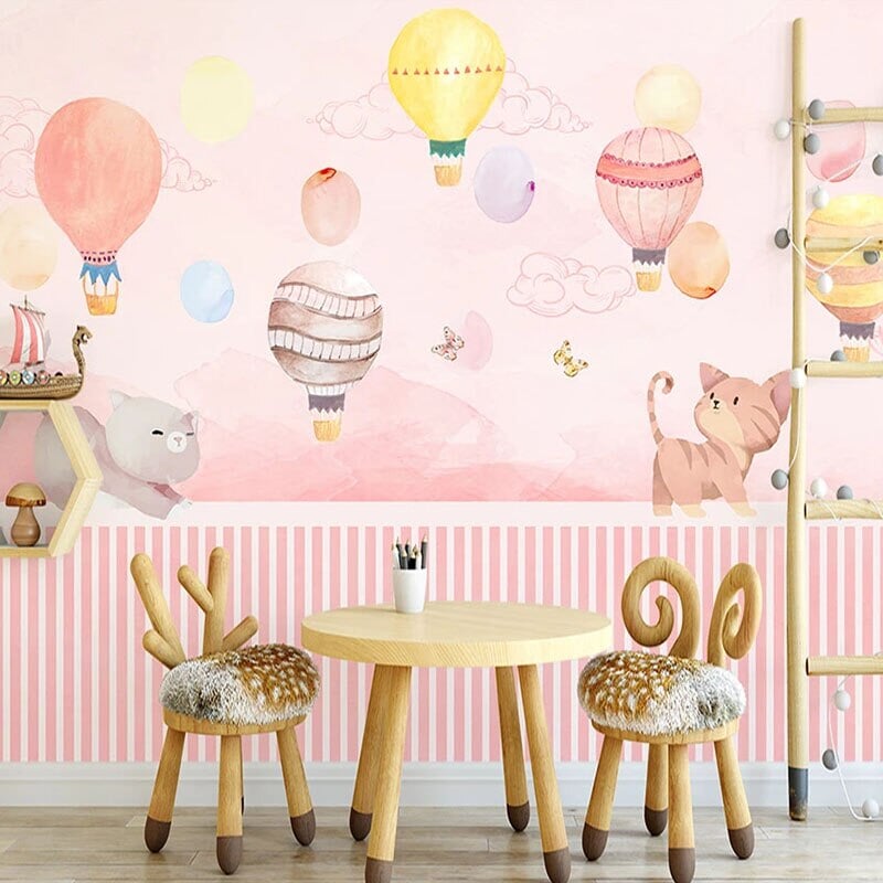 Papier Peint Intissé Chambre Fille | Le Petit Intissé