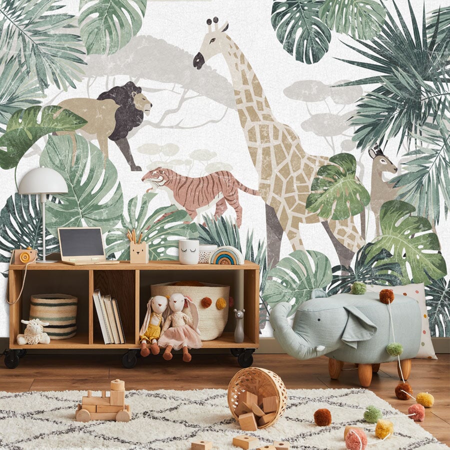 Papier Peint Enfant Vintage | Le Petit Intissé