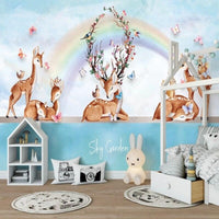 Thumbnail for Papier Peint Panoramique Cerf | Le Petit Intissé