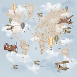 Carte du Monde Géante Murale | Le Petit Intissé