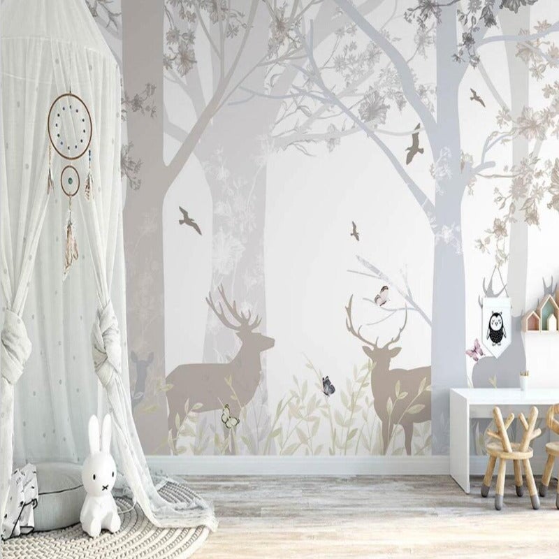 Décoration Chambre Bébé Thème Forêt | Le Petit Intissé