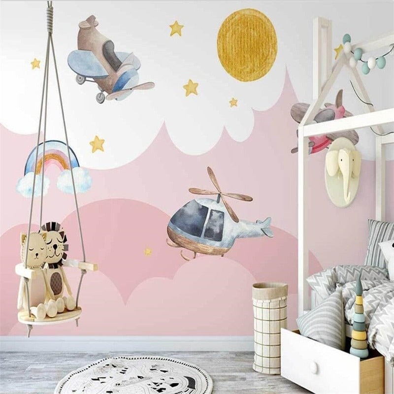 Décoration Chambre Avion Voltige | Le Petit Intissé