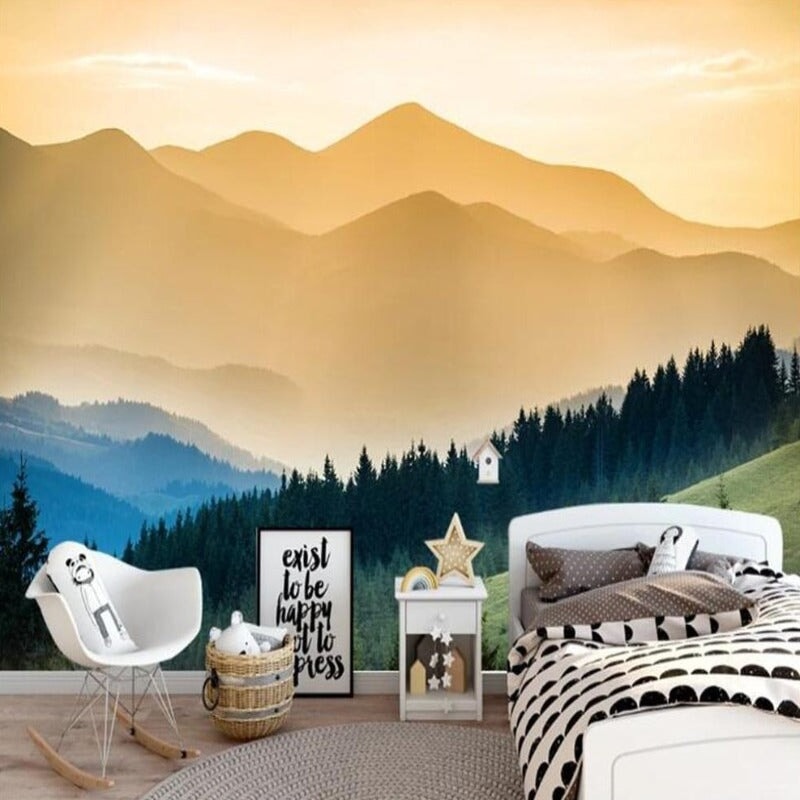 Papier Peint Chambre Garçon 4 murs | Le Petit Intissé