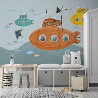 Thumbnail for Papier Peint Fond Sous-Marin | Le Petit Intissé