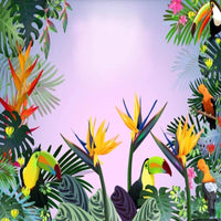 Thumbnail for Papier Peint Tropical Coloré | Le Petit Intissé