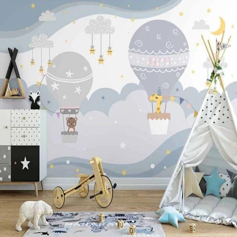 Papier Peint Chambre Bébé Stylé | Le Petit Intissé