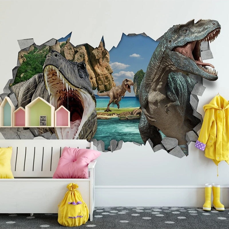 Chambre Garçon Thème Dinosaure | Le Petit Intissé