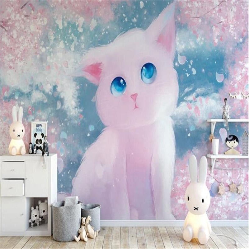 Papier Peint Chat | Le Petit Intissé