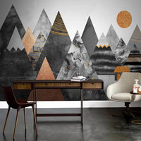 Thumbnail for Papier Peint Déco Montagne | Le Petit Intissé