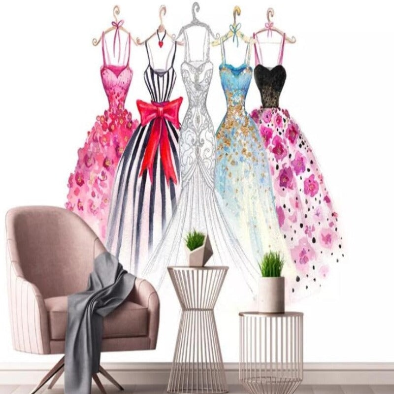 Papier Peint Robes | Le Petit Intissé