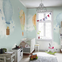 Thumbnail for Papier Peint Montgolfières | Le Petit Intissé