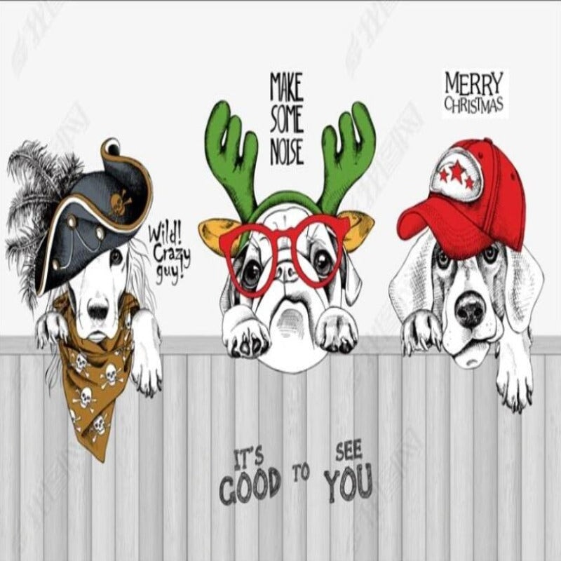 Papier Peint Garçon Animaux | Le Petit Intissé