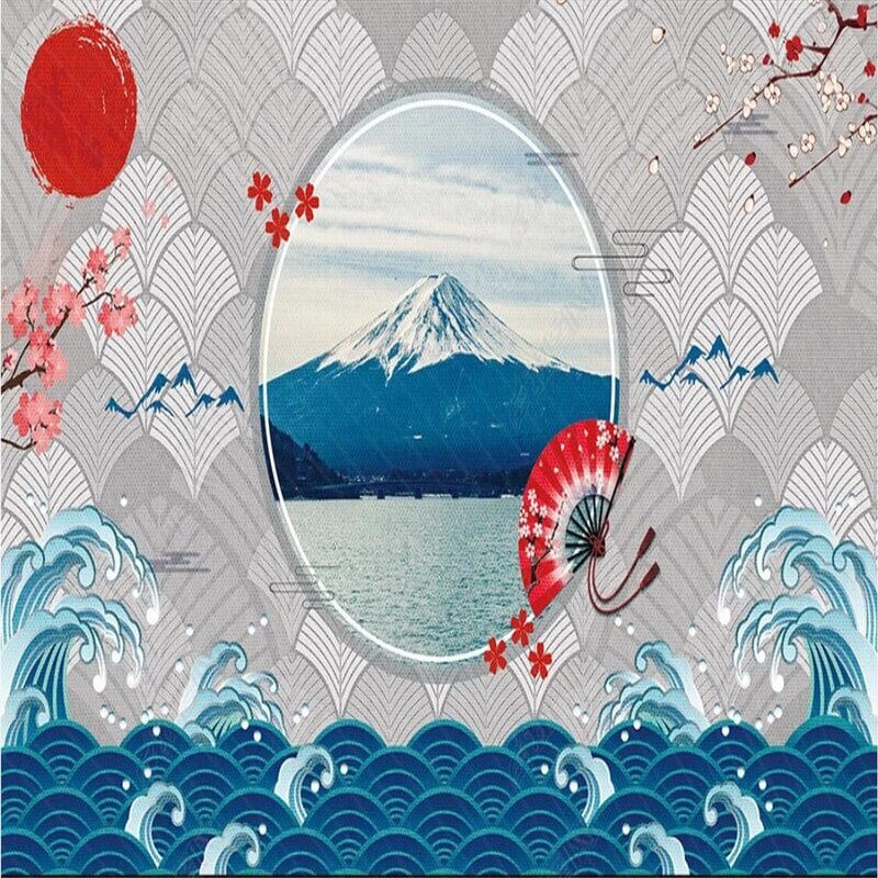 Papier Peint Mont Fuji | Le Petit Intissé