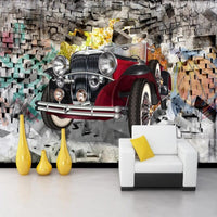 Thumbnail for Frise Papier Peint Voiture | Le Petit Intissé