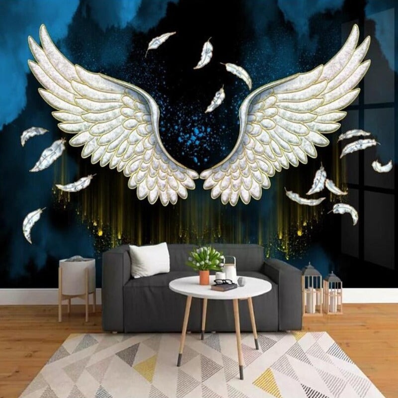 Papier Peint Ailes d'Ange | Le Petit Intissé