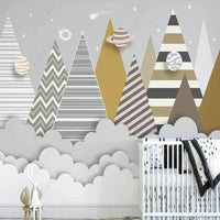 Thumbnail for Papier Peint Montagne Design | Le Petit Intissé