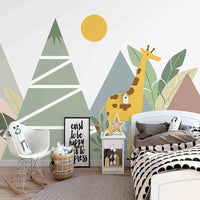 Thumbnail for Papier Peint Animaux Montagne | Le Petit Intissé