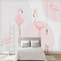 Thumbnail for Papier Peint Flamant Rose Pas Cher | Le Petit Intissé