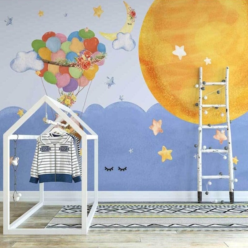 Papier Peint Pleine Lune | Le Petit Intissé