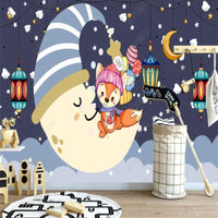 Thumbnail for Papier Peint Enfant Bleu | Le Petit Intissé