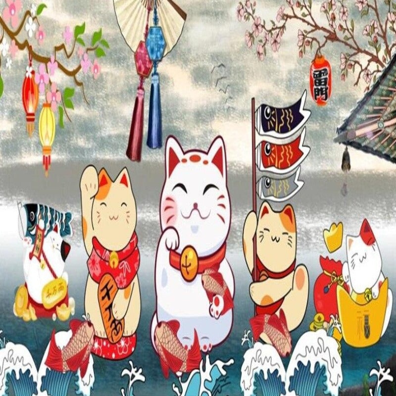 Papier Peint Thème Japonais | Le Petit Intissé