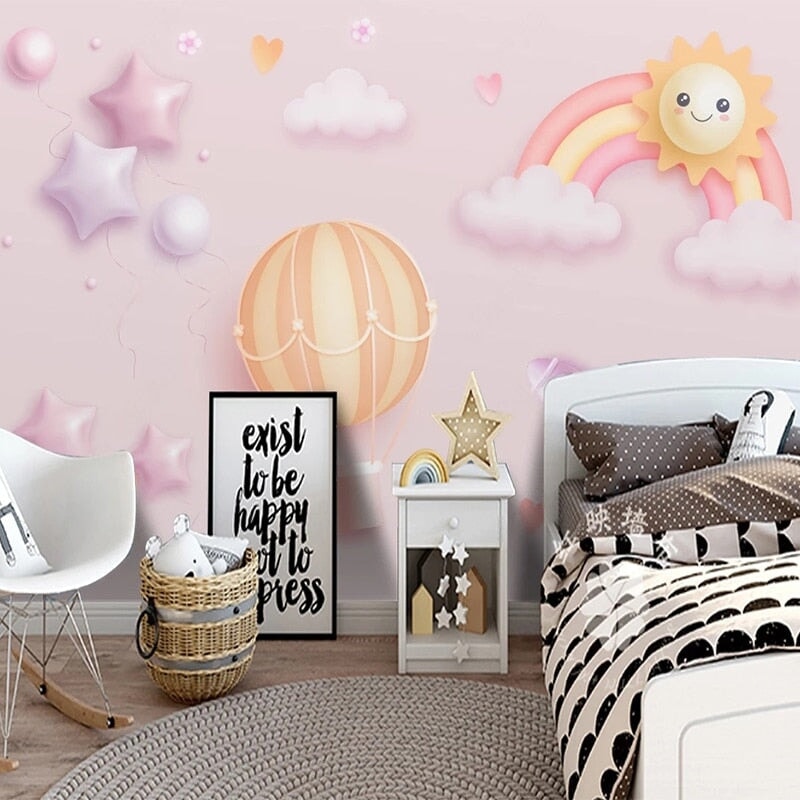 Papier Peint Chambre Moderne Fille | Le Petit Intissé