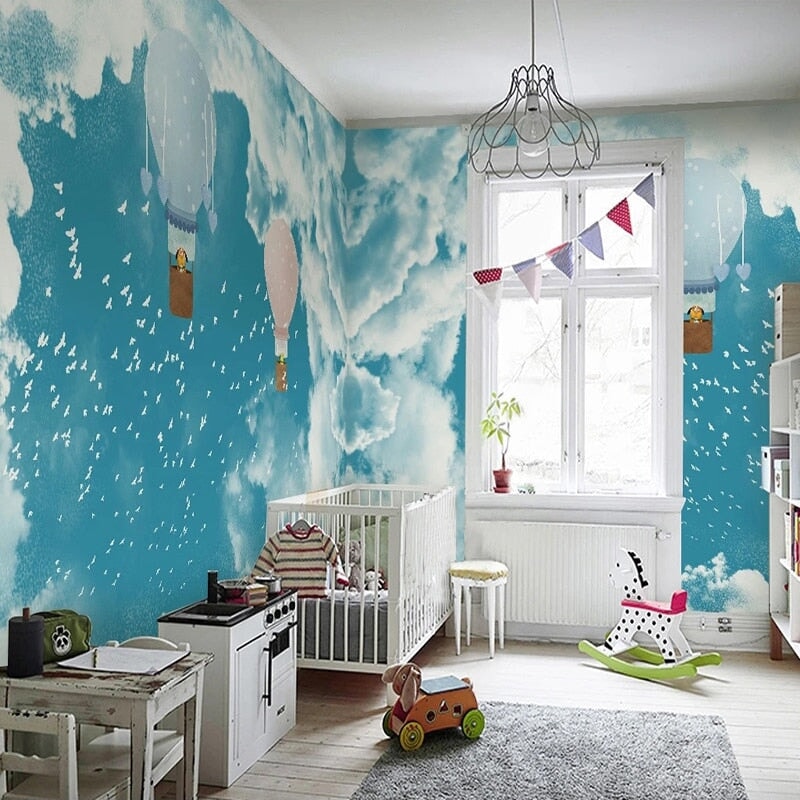 Papier Peint Nuage Pas Cher | Le Petit Intissé