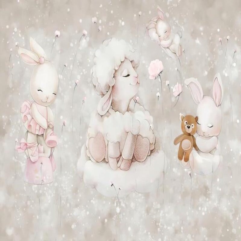 Papier Peint Mouton | Le Petit Intissé