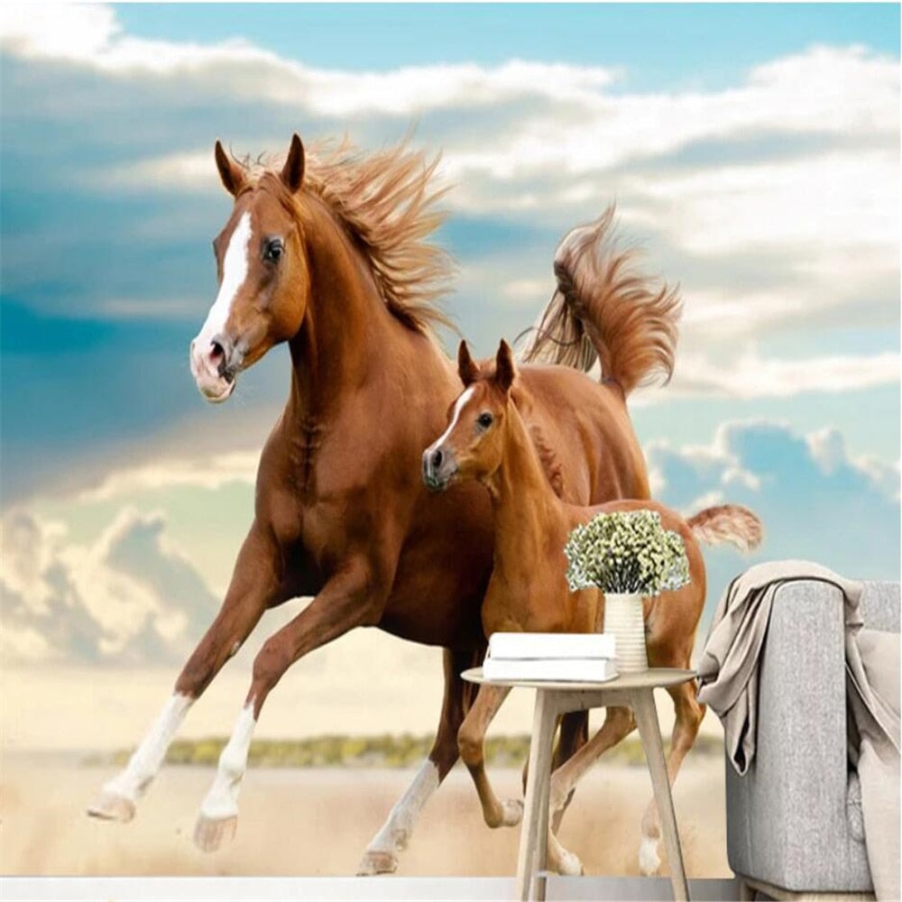 Papier Peint Poulain | Le Petit Intissé