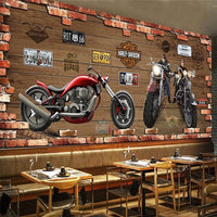 Thumbnail for Déco Murale Moto Chopper | Le Petit Intissé