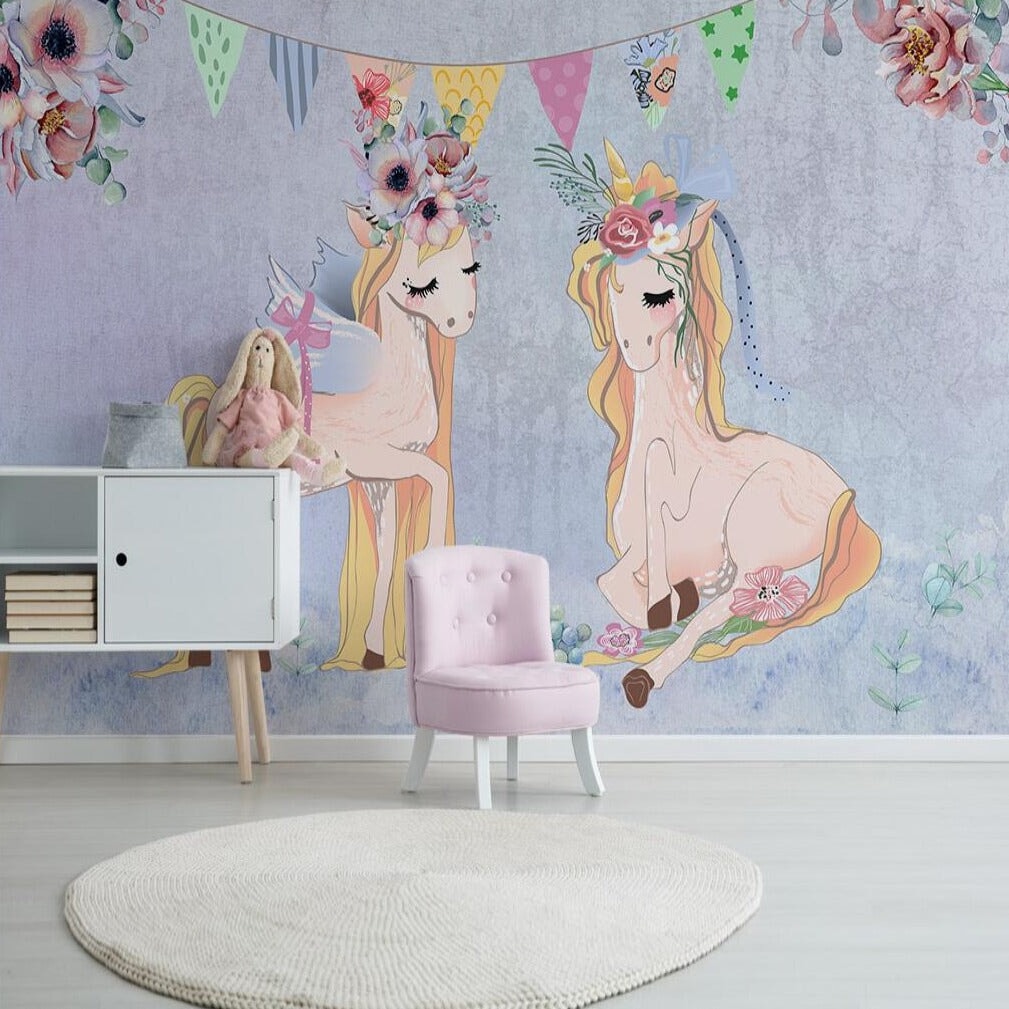 Tapisserie Licorne Papier Peint | Le Petit Intissé