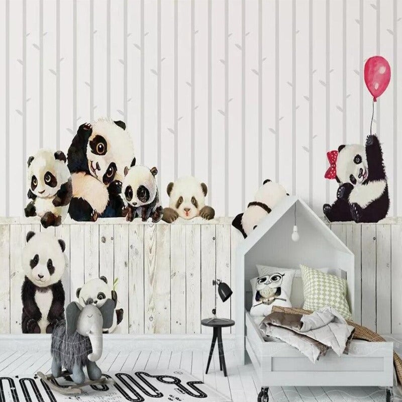 Papier Peint Panda | Le Petit Intissé