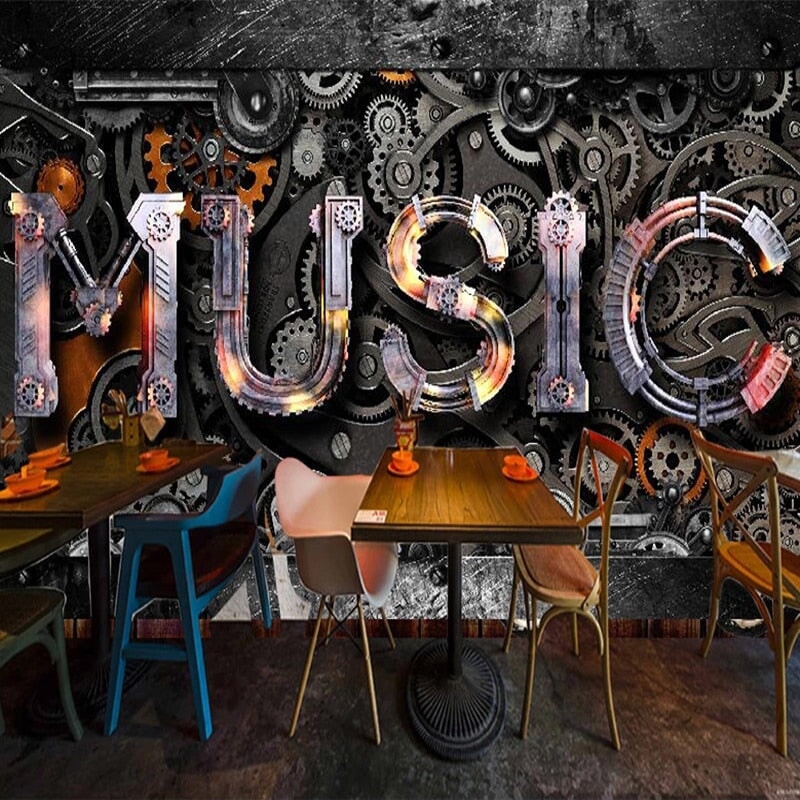 Papier Peint Steampunk | Le Petit Intissé