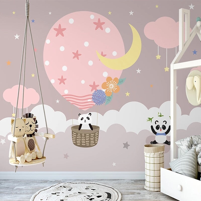 Papier Peint Design Chambre Fille | Le Petit Intissé