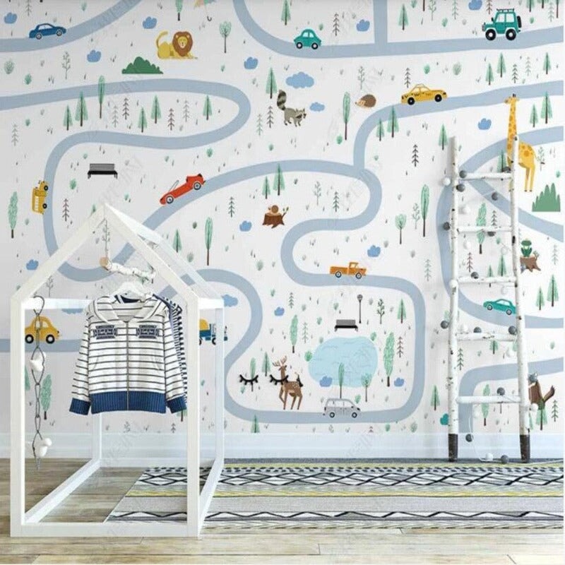 Voiture Déco Chambre Bébé | Le Petit Intissé